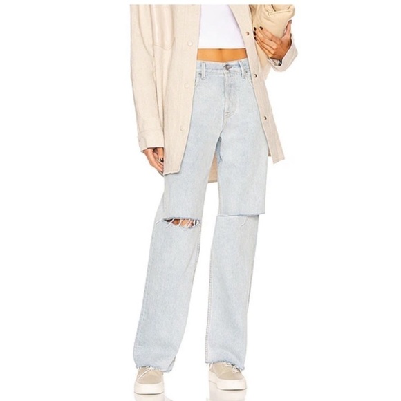 GRLFRND The Bella Low Rise Boyfriend Jeans